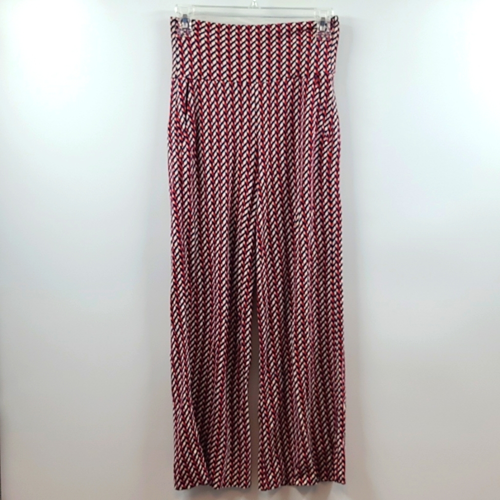 Cabi red, white and blue dress pants